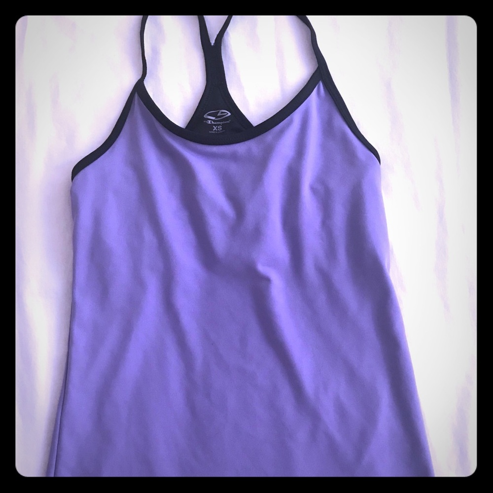 Racer back active wear tank